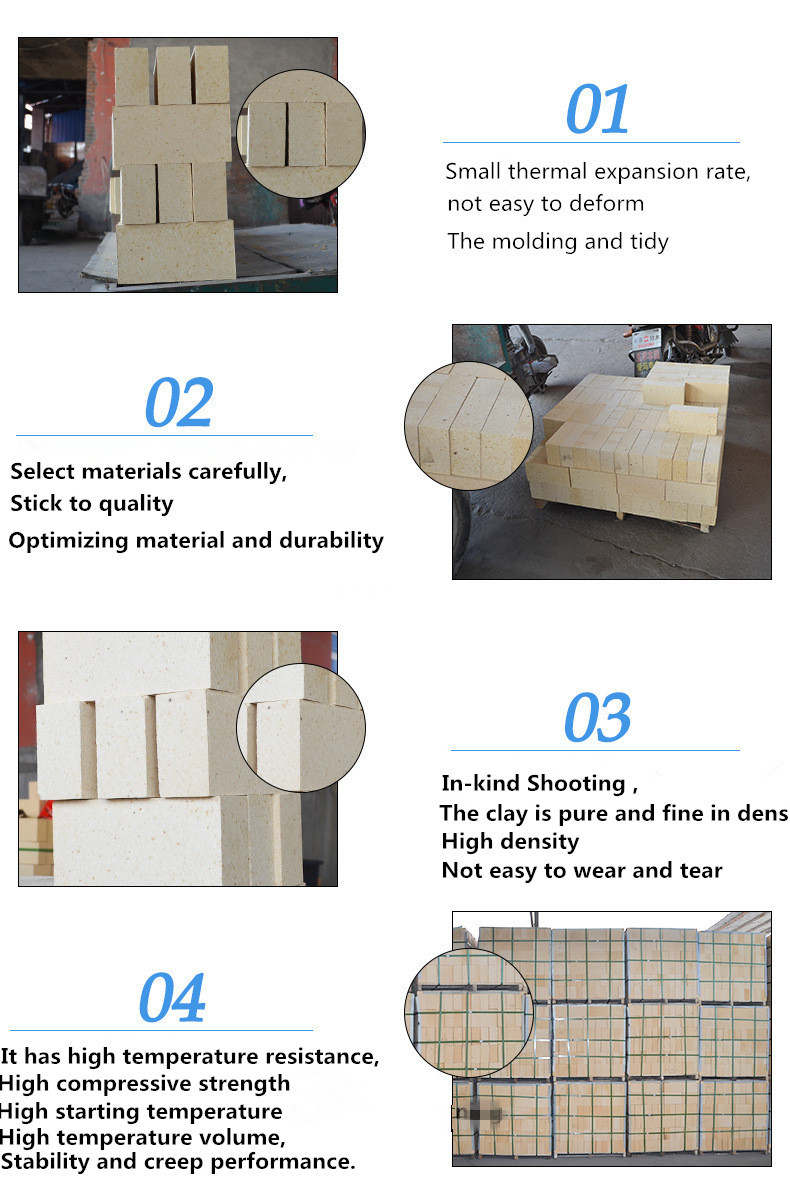 SK36 SK37 SK38 High Alumina Brick for High Temperature Industry Furnace Bulk Density