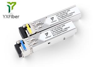 China GLC-BX-60U, GCL-BX-60D SFP 1000base 60km 1310/1550nm LC DDM DOM Transceiver Module factory