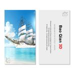 3D Lenticular Card PET / PP Printing With 3D Flip Changing Effect
