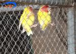 80x80mm Stainless Rope Animal Enclosure Mesh Webnet Ferruled Type 4.0mm