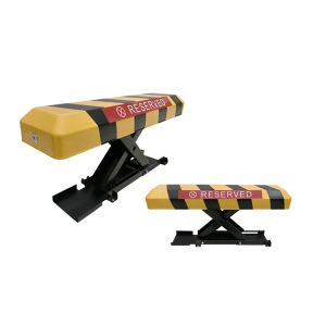 China Plastic Coating DC12V IP66 Automatic Parking Space Lock A3 Steel on sale