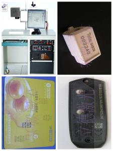 China 3W Plastic UV Laser Marking Machine For Flexible PCB Board 300 X 300mm Marking Range factory