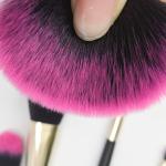 Rose Red Cosmetic Makeup Brush Set 10 Pcs For Creating Perfect Look