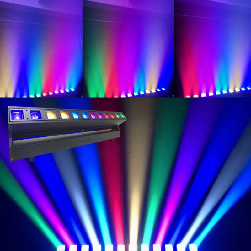 LED Full-Color Swing Beam Focusing Model with IP44 Rating and AC100-240V Input Voltage
