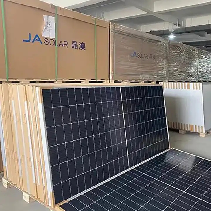 Mono Perc Half Cell Ja Solar Panel Pv Module Jam72s30-545/Mr 540w 545w 550w