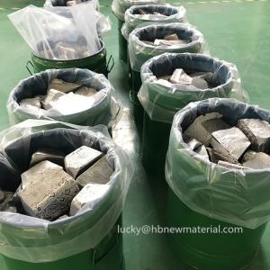 China MgNd Rare Earth Metal Magnesium Neodymium Alloy Grain Refining Hardening factory