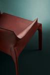 Ergonomic Tanned Saddle Leather Chair Suitable To Modern City Life
