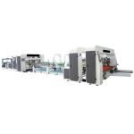 Corrugated Packaging Cartons Automatic Folder Gluer And Stitcher Bundling