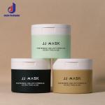 200/250ML Cylinder Luxury Plastic Jars for Cosmetics Cream Lotion Face Cream Wax