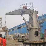 Marine Hydraulic Deck Crane Offshore Stiff Boom Crane Straight Arm Slewing