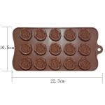 Flexible Silicone Chocolate Mold Tray For Homemade Chocolates