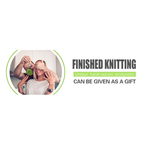 Beginner Crochet Kit - Hand-Crochet, Decorative Keychain, Crochet Kit for Beginners with Step-by-Step Instruction