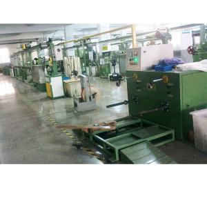 China Pvc Pe Coated Electrical Wire Extruding Making Machine Cable Extruding Production Line factory