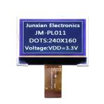 2.7 inch 128x64 Graphic COG LCD Screen Module FSTN Transflective