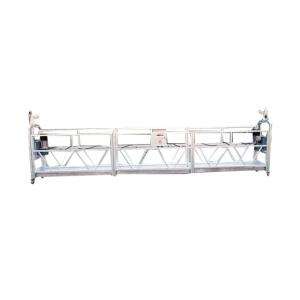 China 6 meters 380V 50HZ building maintenance electric exeterior wall painting gondola distributor factory