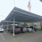 Solar parking steel structure Solar pv carport mounting brackets carport solar