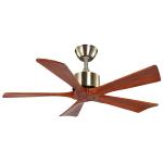 RoHS Natural Wood 75w Modern 5 Blade Ceiling Fan 42 Inch Ceiling Fan Light