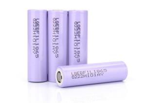 China Ultra High Power Brand INR18650F1L Li-ion Battery Cells 3.6V 3350mAh for Medical Devices、Balance Car、Electric Tool factory