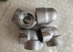A105 90 Degree CL3000 Forged Pipe Fittings , Carbon Steel Threaded Pipe Fittings