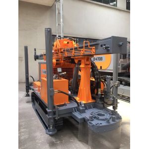 400m DTH hydraulic CRAWLER WATER WELL DRILLING RIG machine portable water well