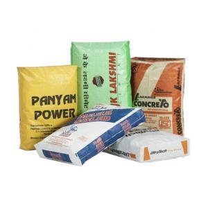 China Best sale 20KG 25KG 40KG 50KG pp woven cement bag China manufacture factory