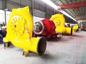 China Francis Water Turbine Generator 1000kw Hydro Power Plant Equipment factory