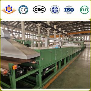 China 2m Felt Fabric Backing PVC Dots Machine Anti Slip Dots ABB Inverter Siemens Motor factory