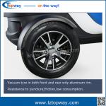 Electrical tricycle for passenger 3-4 people closed cabin for disable people