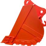 Red Heavy Duty Excavator Bucket , JCB Digging Bucket R200 R215 R350 R380