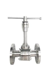 China Flanged Handwheel Operated CL300 Liquid Nitrogen Ball Valve factory