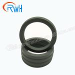Oil Resistant Piston Rod Seals Hydraulic Green Color Pu Material