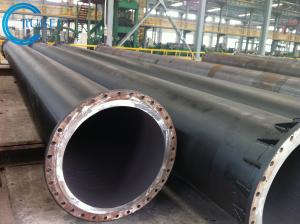 China Welded Abrasion Wear Resistant Pipe Bimetal Steel Alloy Induction Hardened Wearpipe factory