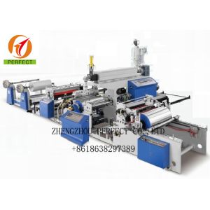 China ODM 1300mm Aluminum Foil Paper PE Coating Machine For Paper Cup on sale