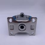 Blue TPR Thermoplastic Tread Rigid Stainless Caster Wheels 3 Inch 75mm