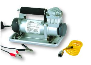 China Metal 12v DC Vehicle Air Compressors With Battery Clip For Car Tire Heavy Duty Inflation factory
