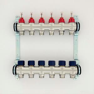 China Manifolds for Floor Heating &amp; Cooling System , Water Floor Heating System factory