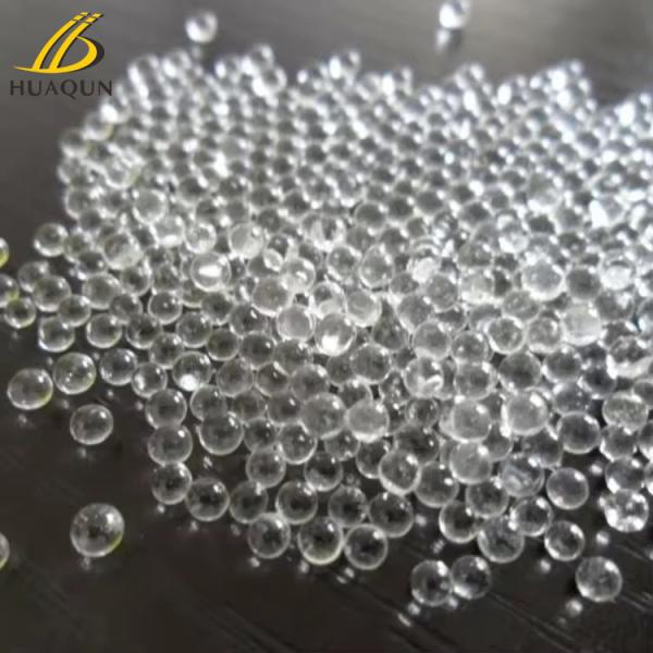 Transparent High Refractive Index Glass Beads Customized For Night Driving