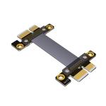 PCIe 3.0 X16 PCI Express 90 Degree GUP With 3.3v/12v Power LED (20cm)