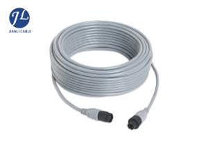 China PVC Material Backup Camera Extension Cable With 6 Pin Male And Female Mini Din Connector factory