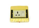 Watertight Floor Mounted Plug Sockets Concrete Flooring Mounted With Network