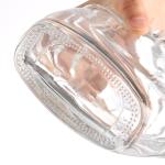 700ml 750 Ml Luxury Brandy Glass Bottle with Super Flint Glass Base Material