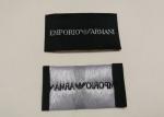 Custom Damask Woven Labels Fashion Woven Garment Tags Fabric Labels With Own
