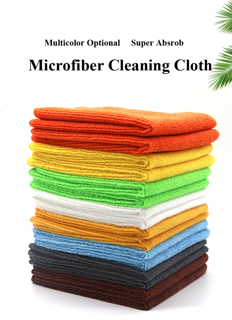 50g Microfiber Cleaning Cloth for Polishing Cars High Quantity 40X40CM All-Season