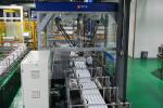 Marshalling Station And Single Column Palletizer For 48000BPH Bottled Water