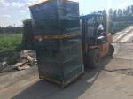 Black Galvanized Wire Mesh Fence