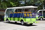 72V / 5KW Curtis Controller Electric School Bus / 14 Seater Electric Shuttle Car