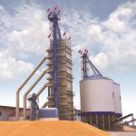 1500 T/D Mixed Flow Tower Grain Dryer Machine Energy Saving Low Temperature Easy