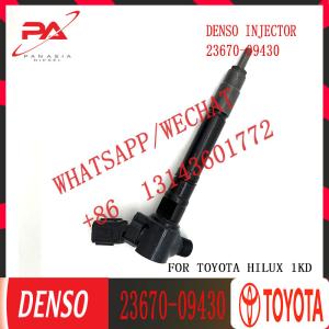 China High Performance Toyota Diesel Fuel Injectors Auto Engine Parts 23670-09430 23670-0E020 factory