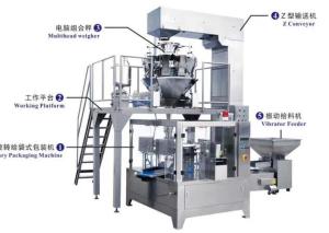 China Turmeric Automatic Powder Packing Machine 500-2500g 10-40BPM factory