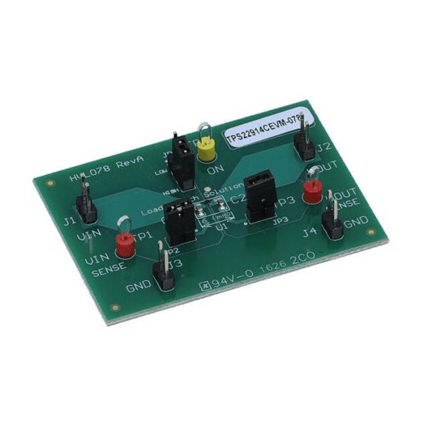 TPS22914CEVM-078 Embedded Solutions Evaluation Board TPS22914C Load Switch